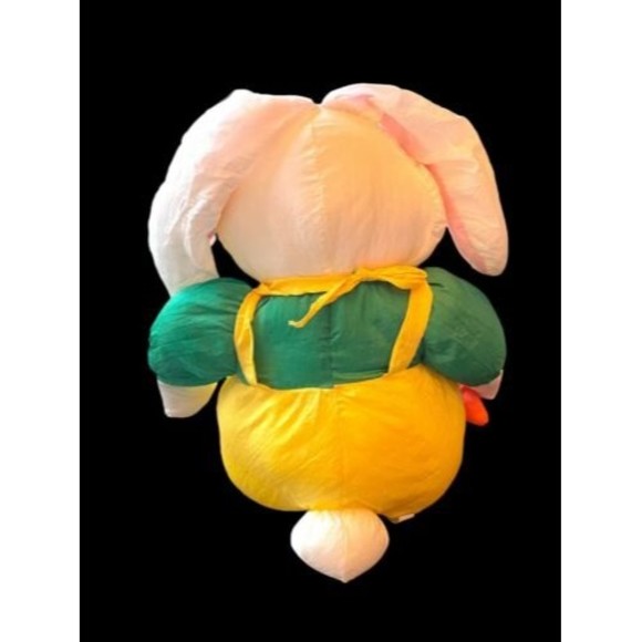 1993 Vtg International Silver Co.  Nylon Puffalump Style Bunny Rabbit - Picture 3 of 5